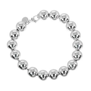 Tiffany & Co. Hardware Ball Bracelet, 16cm wrist circumference, 925 silver, approximately 17.45g, Women's [Pre-owned]