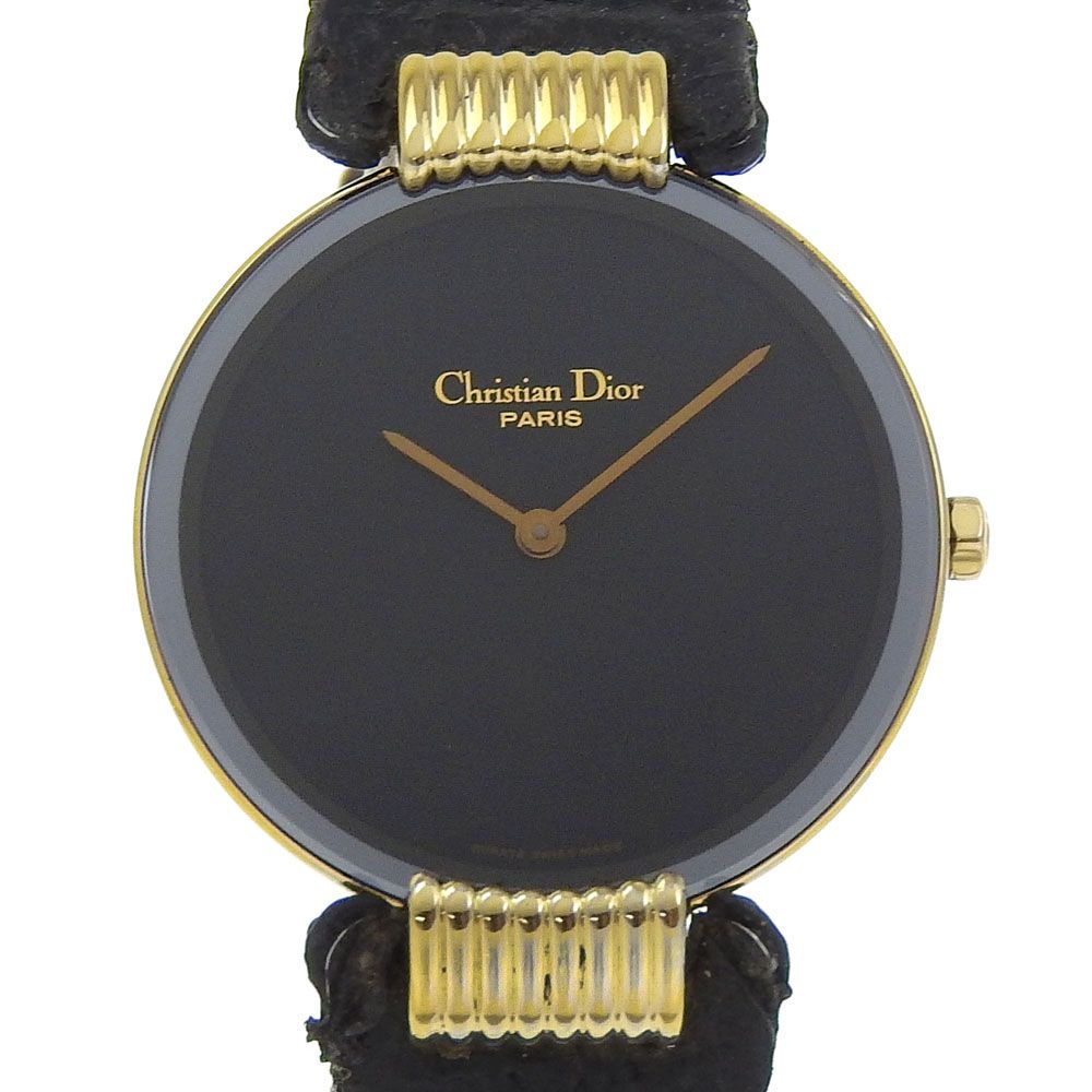 Pre-owned Christian Dior Bakira watch 46153-3, gold-plated  display picture 1