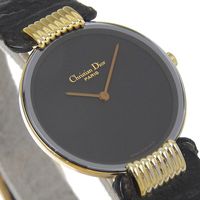 Pre-owned Christian Dior Bakira watch 46153-3, gold-plated  display picture 1