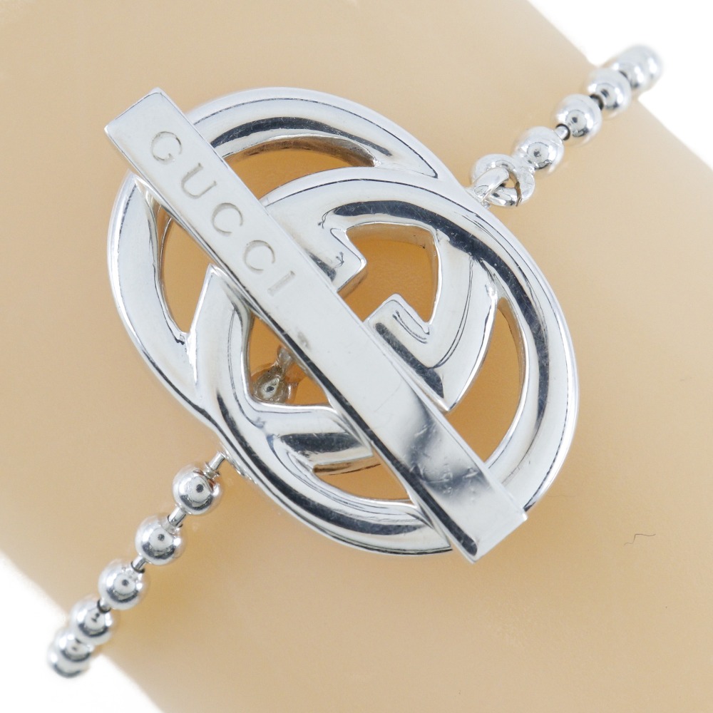 グッチ GUCCI インターロッキングG ブレスレット ボールチェーン