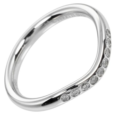 ティファニー TIFFANY&Co. カーブド バンド 5号 リング・指輪 Pt950 
