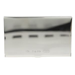 Tiffany & Co. 1837 Business Card Holder, Silver 925, 1837, Unisex [Pre-owned]