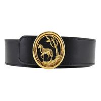 Hermes vintage belt 1993 1993 Auth Hermes Brown Leather Belt – Shrimpton Couture main image 3