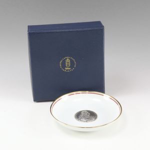 아우가르텐 Augarten 1000 Jahre Österreich Edition 1996 입상 오브제 오스트리아 1000년 화폐 1000 Jahre Österreich Edition 1996 _【중고】