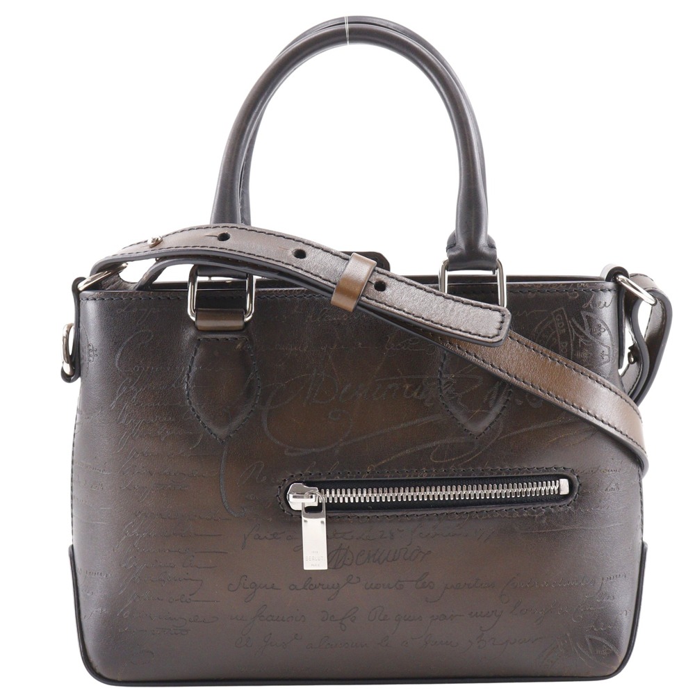 ベルルッティ Berluti トゥジュールガリバー ハンドバッグ スクリット