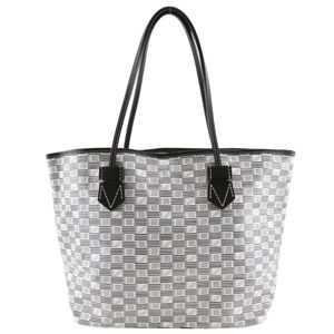 MOREAU PARIS Saint-Tropez MM 托特包，白色 PVC，單肩包/手提包，A4 尺寸開口，男女通用 [二手]