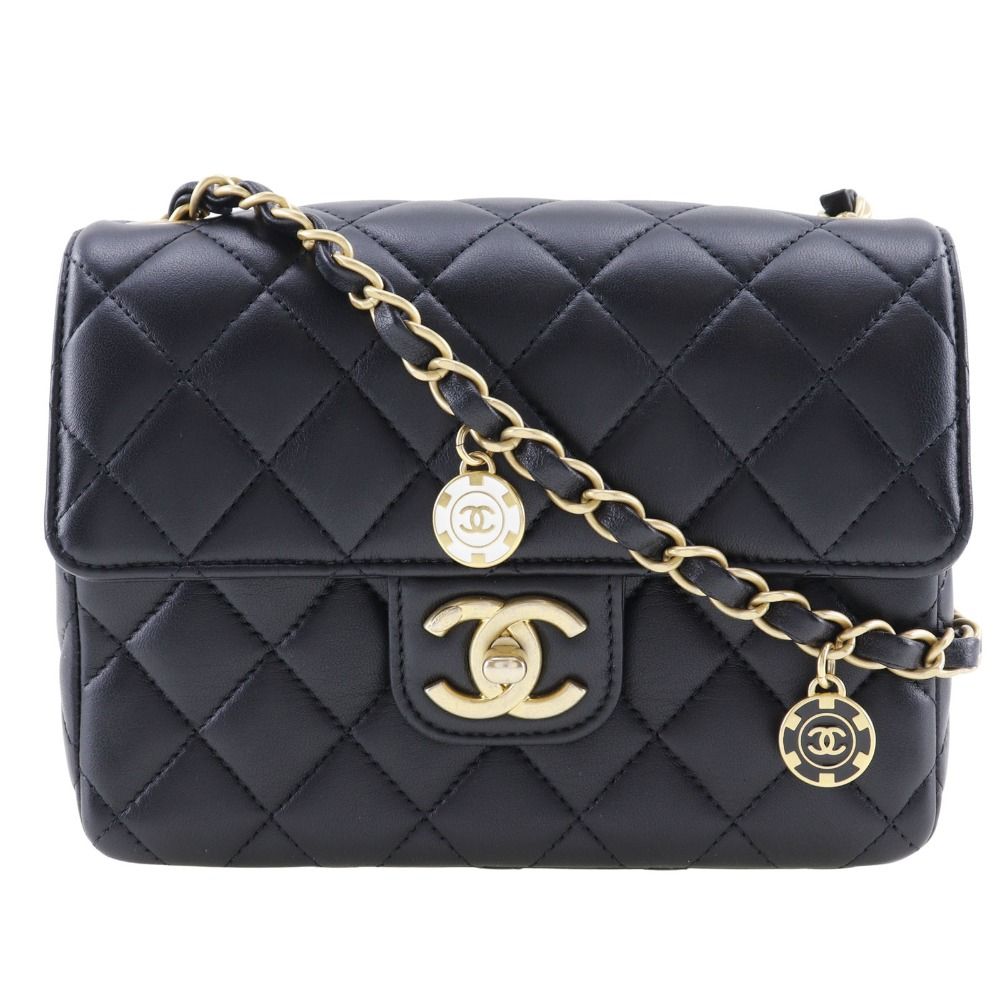 シャネル CHANEL マトラッセ ショルダーバッグ チェーンショルダー 