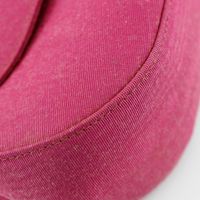 二手 Chanel Mini Coco Handle 手提包，派對包，棉質，義大利製造，粉紅色，旋鎖，女士款。