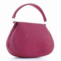 二手 Chanel Mini Coco Handle 手提包，派對包，棉質，義大利製造，粉紅色，旋鎖，女士款。