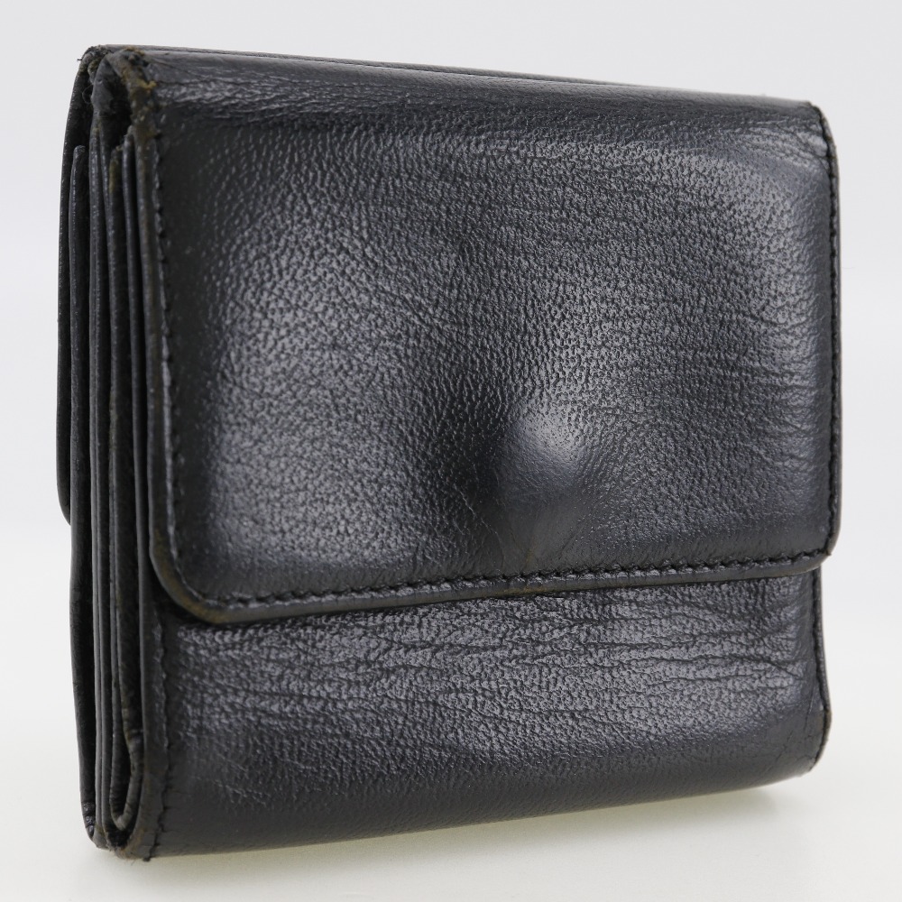 シャネル CHANEL ココマーク 二つ折り財布 Wホック A13456