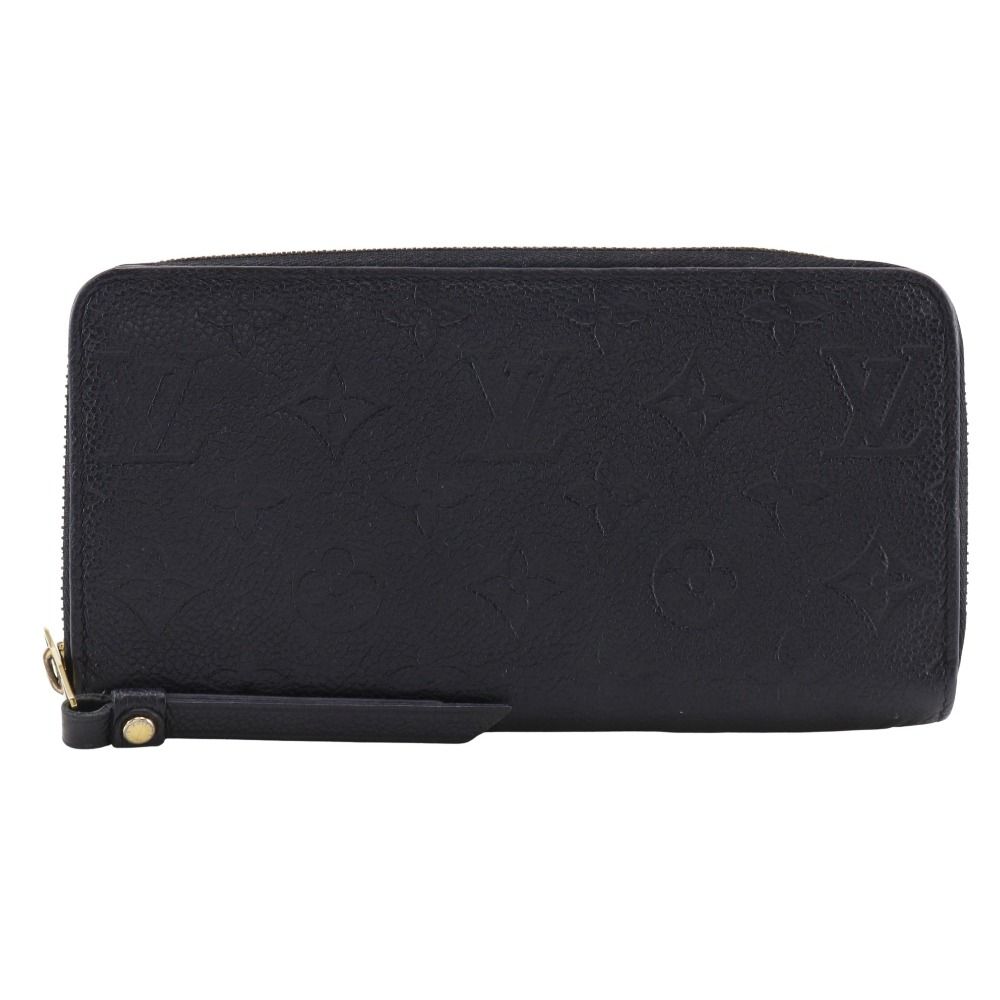 二手LOUIS VUITTON Zippy 钱包M60571 Monogram Empreinte Noir，法国制造，2019  年，黑色，SP1119，女士。 | 日本二手精品｜ 多和梦