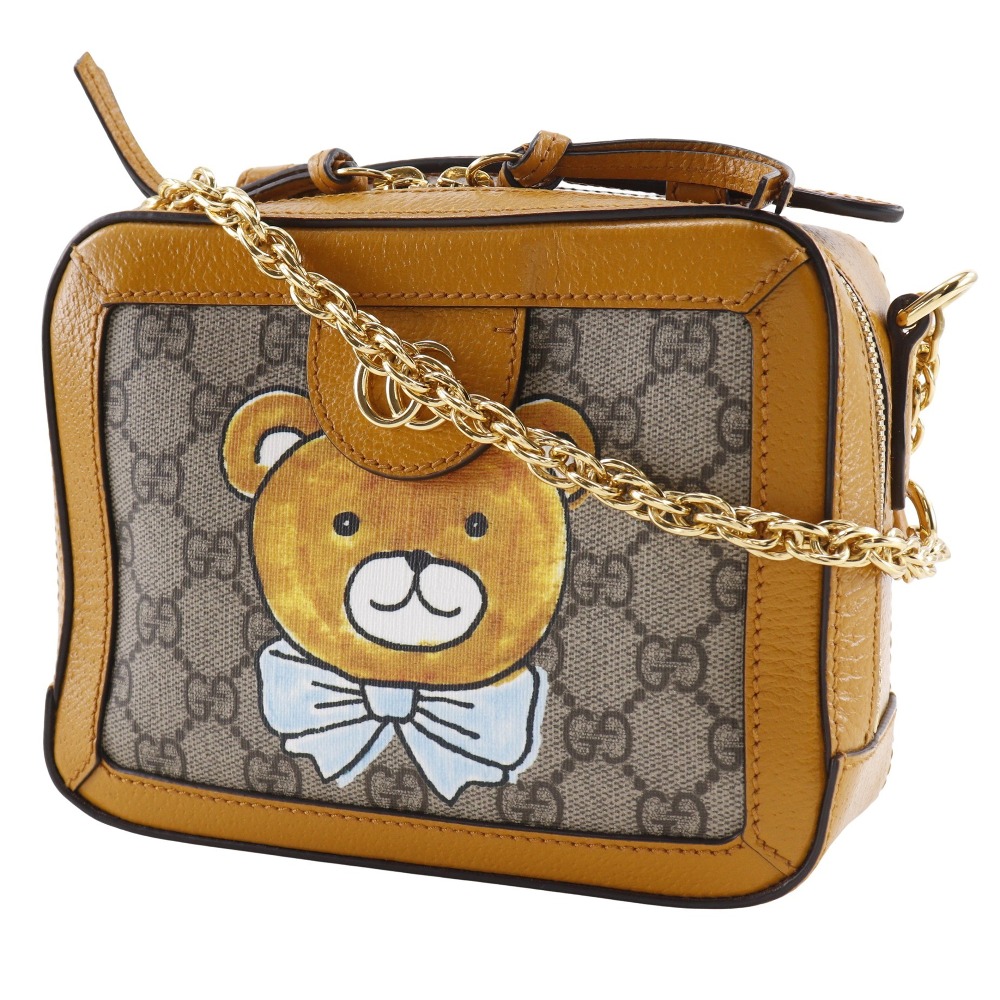 Pre-owned Gucci Ophidia shoulder bag, EXO-KAI collaboration, teddy