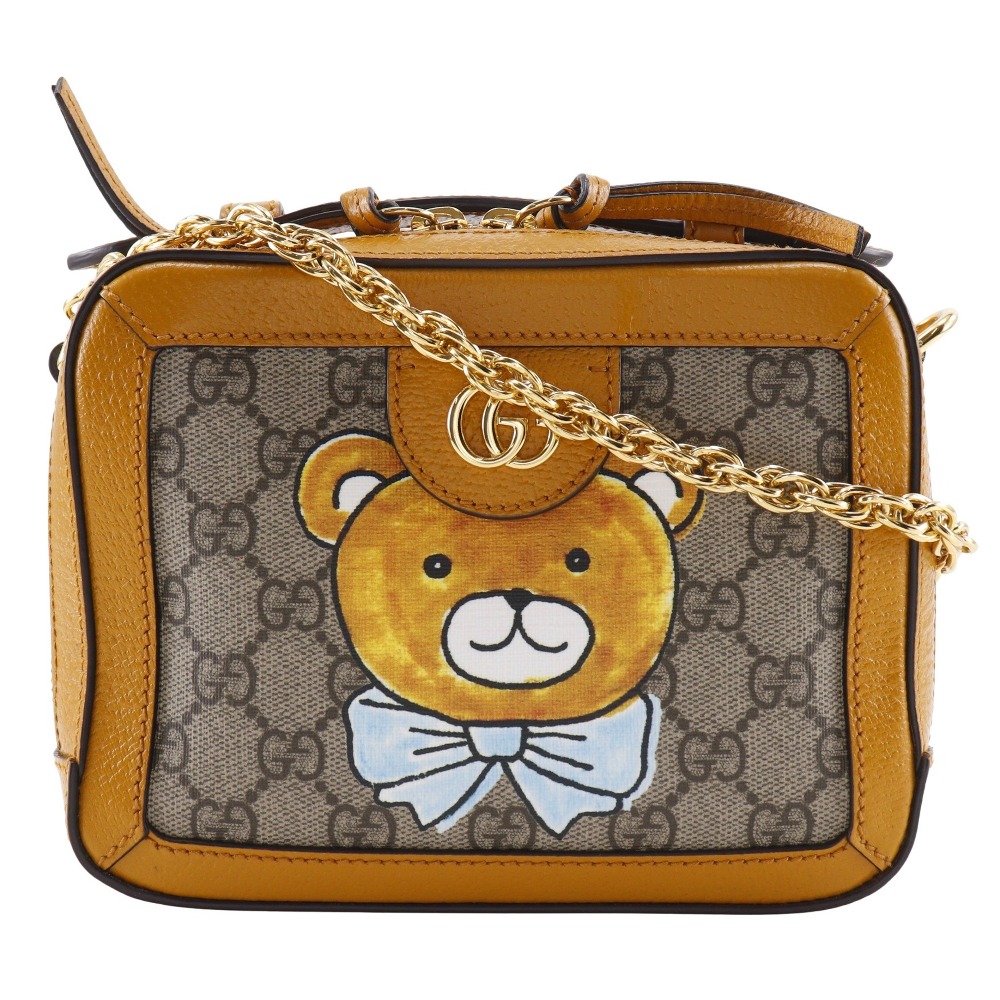 Pre-owned Gucci Ophidia shoulder bag, EXO-KAI collaboration, teddy