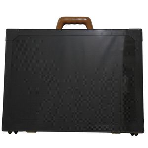 에르메스 HERMES 에스파스 GM 트렁크 어태쉬 케이스 카본×레더 블랙 N456/500 핸드백, A4 파틴정 Espace GM 유니섹스【중고】