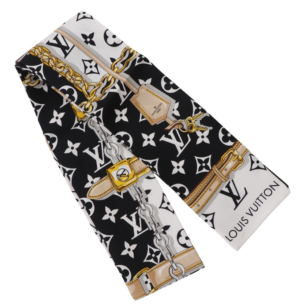 Pre-owned LOUIS VUITTON Bandeau Monogram Confidential Scarf M78656