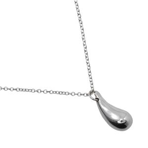 Tiffany & Co. Elsa Peretti teardrop necklace, 925 silver, approximately 2.8g, women's [pre-owned]