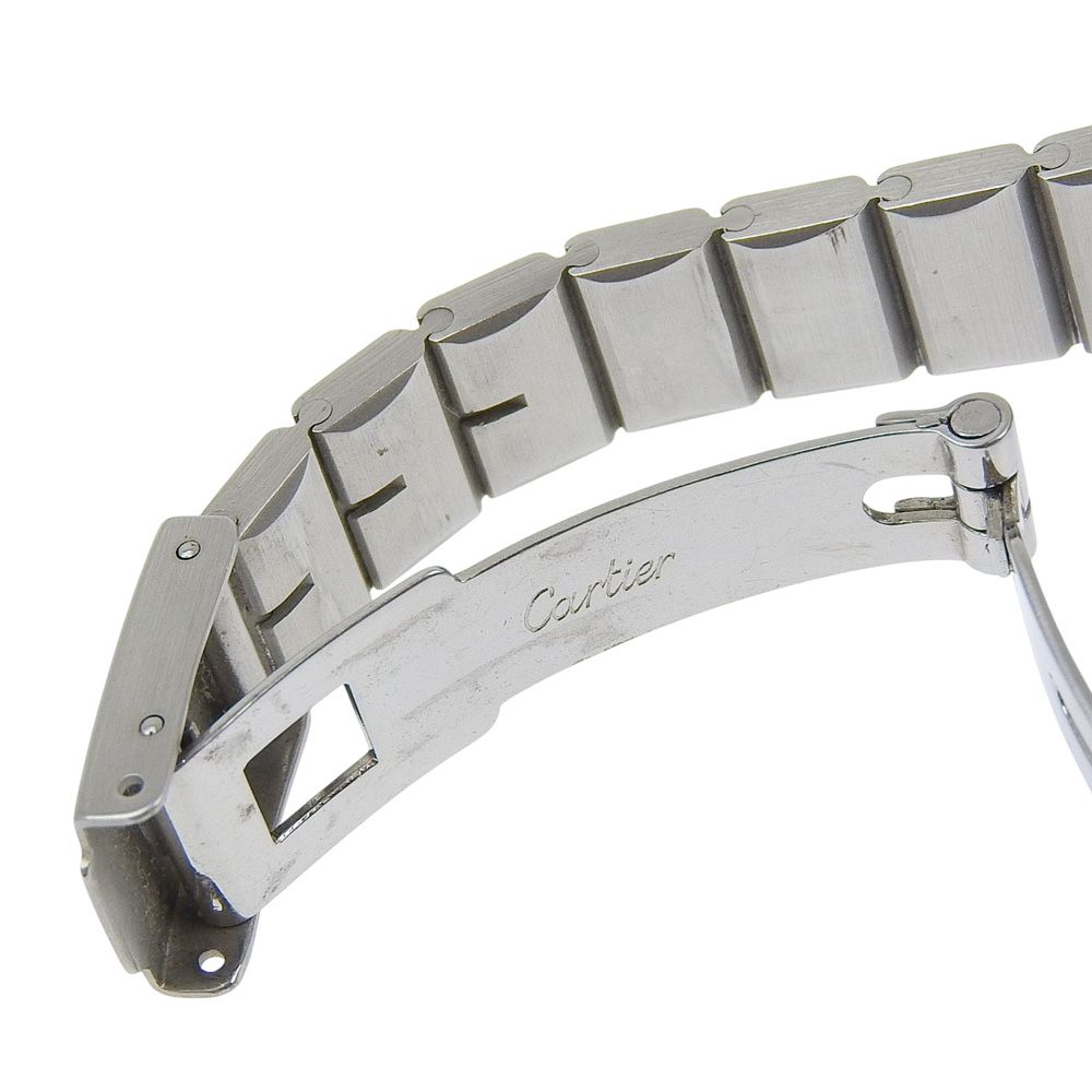 カルティエ CARTIER サントスラウンドSM 腕時計 cal.81 84038288  