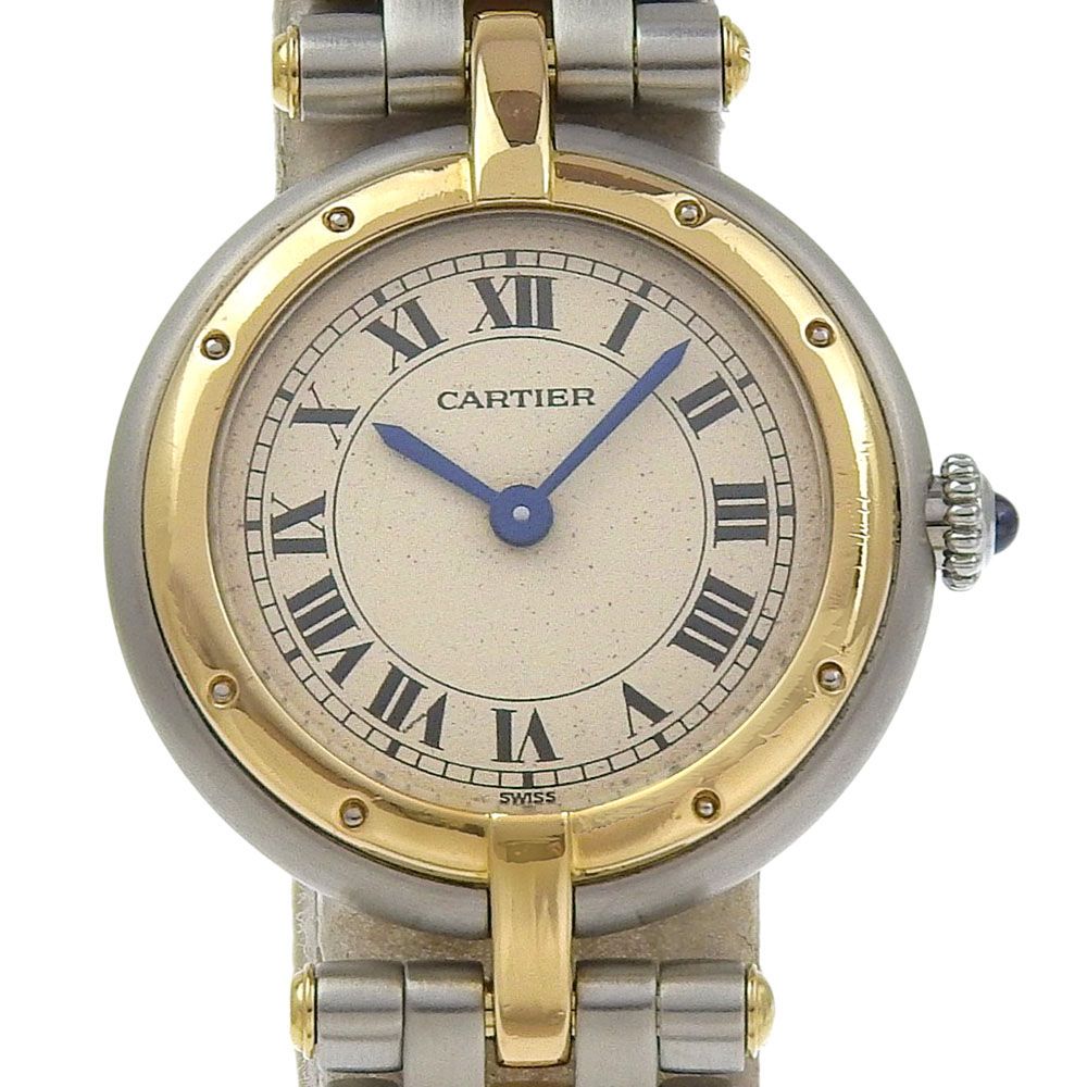 Pre-owned Cartier Panthère SM 1 Row watch, caliber 157  display picture 1