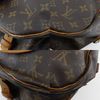 二手LOUIS VUITTON Saumur 35 单肩包 M42254 Monogram 帆布,1992 年,棕色,AR0932,斜挎包/单肩包,A5 尺寸,皮带扣,Samuel 35,男女通用