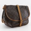 二手LOUIS VUITTON Saumur 35 单肩包 M42254 Monogram 帆布,1992 年,棕色,AR0932,斜挎包/单肩包,A5 尺寸,皮带扣,Samuel 35,男女通用