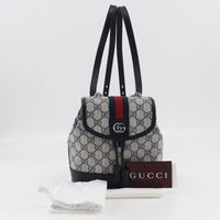 NWT Gucci GG Ophidia Mini Backpack Shoulder Bag Top Handle Blue 795221 NWT Gucci GG Ophidia Mini Backpack Bag Top Handle Blue  main image 4
