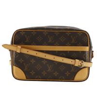 LOUIS VUITTON 트로카데로 27 숄더백 M51274 모노그램 캔버스 2007년 차 MB0047 대각선, 어깨걸이, A5 패스너 Trocadero27 유니섹스【중고】
