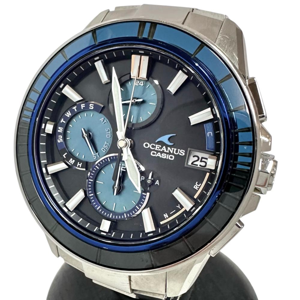 Final Sale CASIO Oceanus OCW-S4000 Men's Titanium Solar Radio
