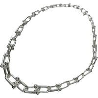 TIFFANY & Co. HardWear Graduated Necklace, 925 Sterling Silver, 105g, 45cm, Unisex