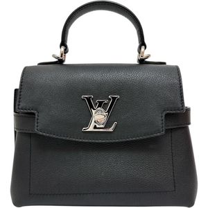 LOUIS VUITTON/ 路易威登 Lockme Ever MINI M20997 2-Way 單肩包/手提包 皮革 黑色 女款