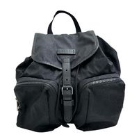 GUCCI 510343 背包/日用背包/GG 尼龍 黑色 女款