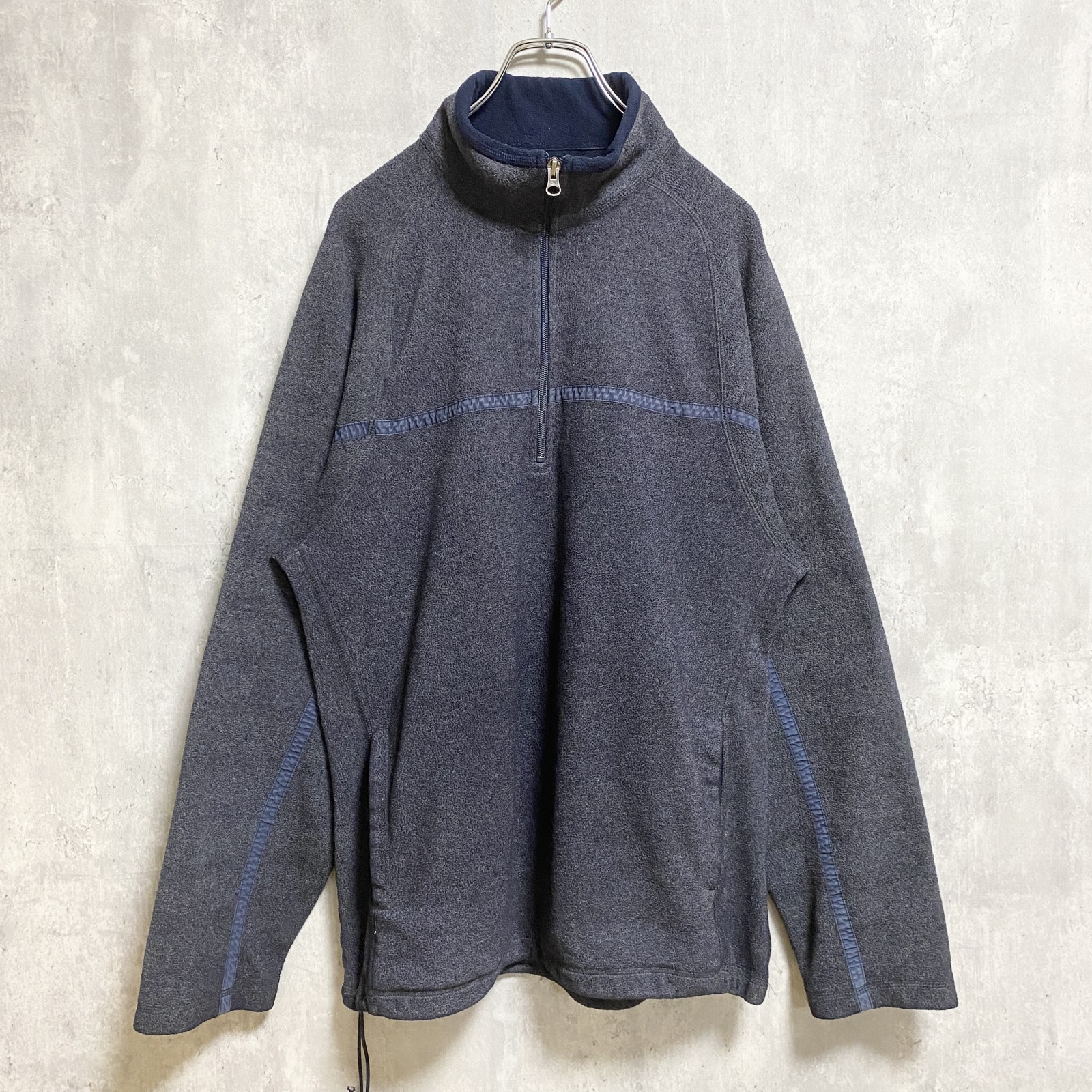 古着 used 90s 00s OLD NAVY オールドネイビー 長袖ハーフジップ