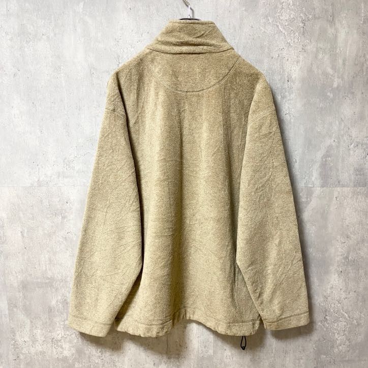 Used St. John's Bay long-sleeved half-zip fleece jacket in