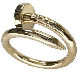 Pre-owned Cartier Juste un Clou Classic Ring, size 11, 18K Yellow Gold, 7.4g, #51, Women's