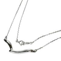 MIKIMOTO Branch-Shaped Necklace 18K White Gold 3.5g 40cm for Women [Secondhand]