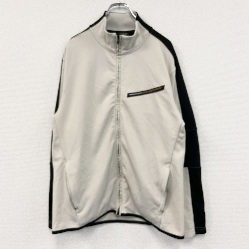 Used NAUTICA track jacket/jersey in skin tones, beige, and black, size ...