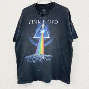 헌 옷 used LIQUID BLUE 리키드 블루 핑크 플로이드 반소매 밴드 프린트 T셔츠 블랙 블랙 XS 사이즈