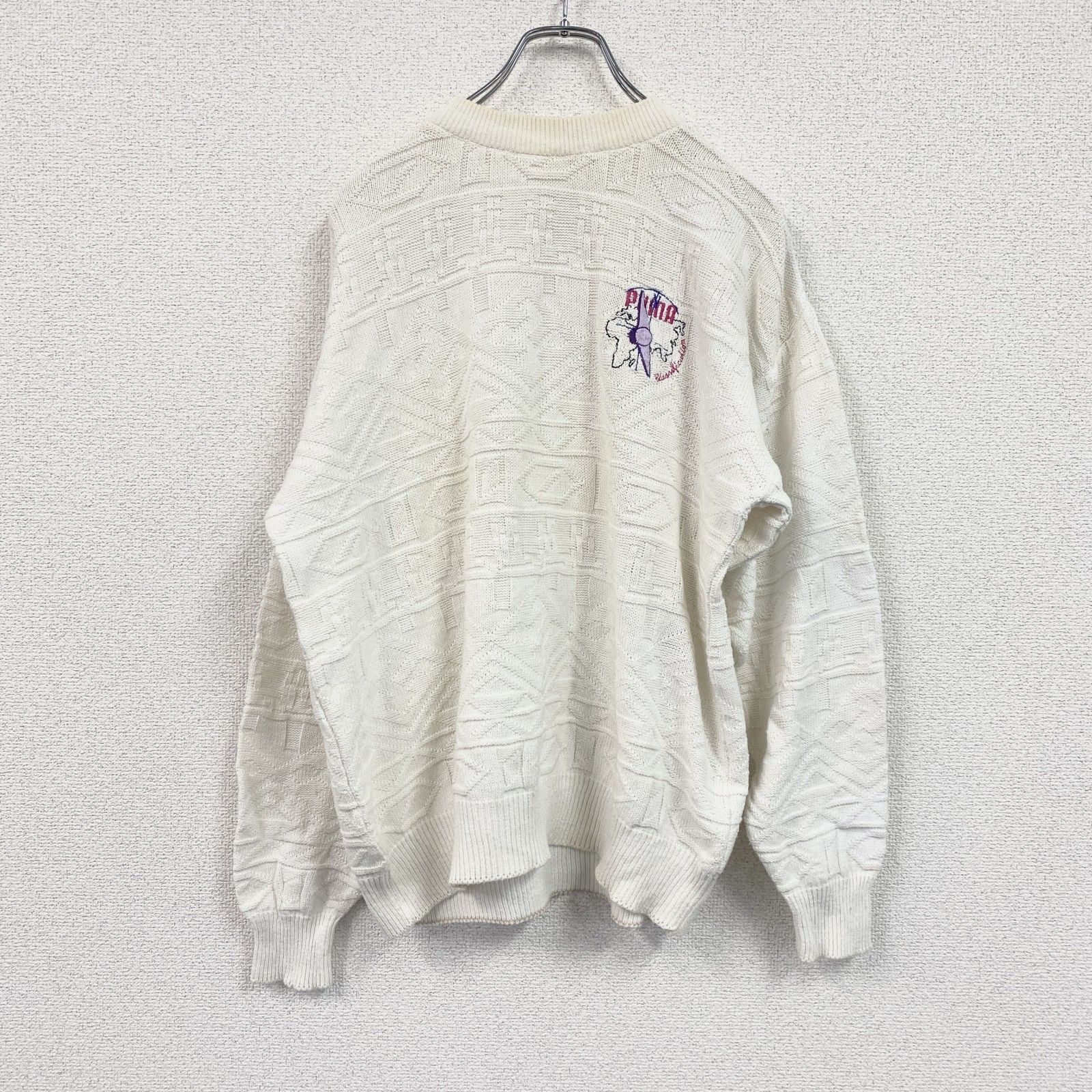 Puma 80s Vintage Half Zip Sweater Mehrfarbig M 646