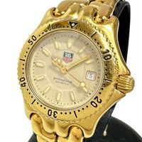 TAG HEUER/ Tag Heuer Professional WG1330-0 女士腕錶，鍍金/不銹鋼材質，石英機芯，象牙色錶盤 [二手]