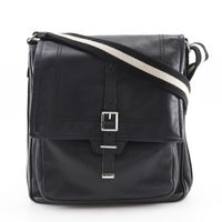 배리 BALLY 트레인 스포팅 숄더백 송아지 블랙 대각선 걸어, 어깨걸이, A4 마그넷 타입 Trainspotting 맨즈