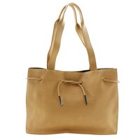 Pre-owned Gucci Tote Bag 002.1053 in Beige Leather, Shoulder/Handbag Style, A4 Size, Magnetic closure. Women's.