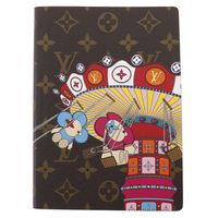 Pre-owned Louis LOUIS VUITTON Caye Clemence Vivienne Notebook GI0545 Monogram Canvas 2020 Brown DF0280 Kaye Clemence