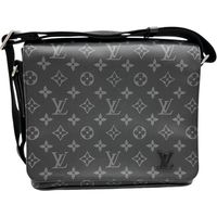 LOUIS VUITTON/루이비통 디스트릭트 PM NV2 모노그램 이클립스 M45272 숄더백 PVC 블랙 맨즈[중고]