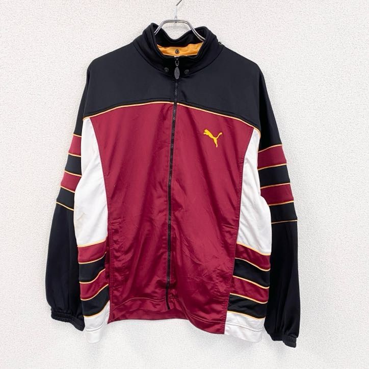 Used 80s PUMA track jacket/jersey, vintage, embroidered logo