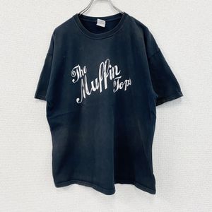 헌 옷 used GILDAN THE Muffin Tops 반소매 프린트 T셔츠 밴드 T 블랙 블랙 XL 사이즈