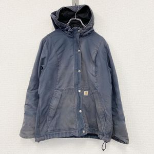 Used Carhartt Duck Mountain Parka, Navy, Size M