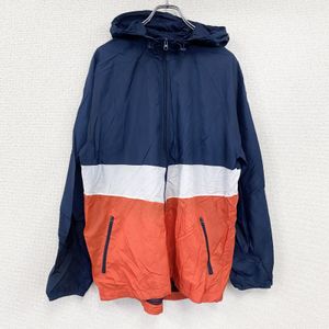 Used RUSSELL full-zip jacket, navy blue, size L