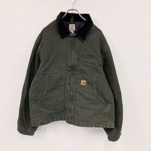 Used Carhartt Traditional Duck Jacket, Green/Moss Green, Size XL