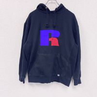 Used 2000s-present Russell Athletic vintage black sweatshirt/hoodie, size M