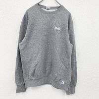 Used 2000s RUSSELL sweatshirt, vintage, gray, V-neck, size M