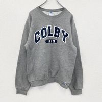 Used Russell Athletic sweatshirt from the 2000s, vintage gray, size small